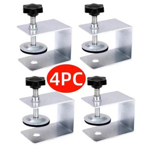 2/4PCS 목공 지그 캐비닛 도구 홈 가구 강철 서랍 전면 설치 클램프 서랍 패널 클립 목공 도구