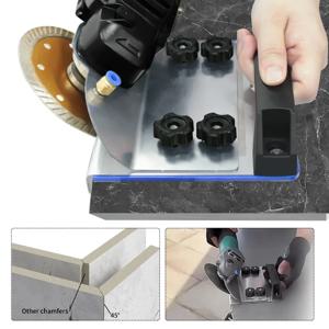 타일 45용 앵글 그라인더 스탠드 °   챔퍼 커팅 앵글 그라인더 스탠드 그라인더 홀더 특수 커팅 브래킷 앵글 그라인딩 스탠드