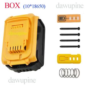 DeWalt 도구 액세서리 XR 18V 20V DCB183 DCB203 DCB204 DCB200 쉘 하우징 케이스 부품 용 리튬 이온 배터리 플라스틱 케이스