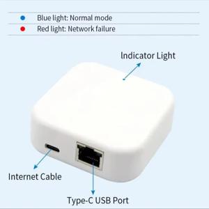 G3P POE 연결 블루투스 와이파이 게이트웨이 허브, 스마트 홈 문짝 잠금 브리지 TTLHOTEL 허브용 TTLOCK