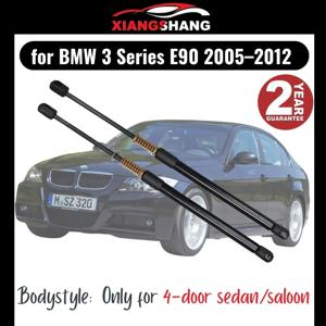 BMW 3 시리즈 E90 살롱 2007-2013 용 2pcs 후면 테일 게이트 댐퍼 (스프링 트렁크 부츠 가스 충전 가스 리프트 지원 포함)