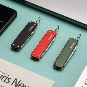 EDC 미니 나이프 멀티툴 접이식 가위 드라이버 포켓 나이프 휴대용 야외 커터 다목적 수리 도구