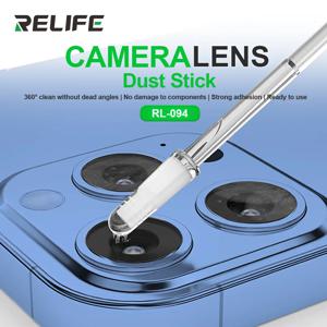 RELIFE RL-094 48PCS 카메라 렌즈 클리너 스틱 iPhone 용 합성 수지 젤 스틱 안드로이드 카메라 렌즈 먼지 손상 없음 칩