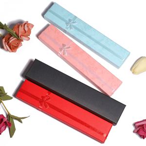 우아한 나비 매듭 쥬얼리 상자, 귀걸이 쥬얼리 목걸이 보관 상자, 종이 정리함 보관 브론징 쥬얼리 디스플레이 선물, 12 개