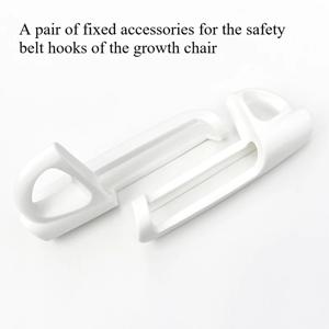 성장 의자 안전 벨트 후크 고정장치 매칭 스토크 식사 안전 버클, 유아 및 어린이 식사 액세서리