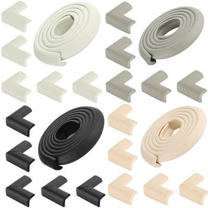 아기 안전 테이블 코너 보호대 테이프 세트, 가정용 가구 보호대, 테이블 가드 커버, 부드러운 모서리, 유아 돌봄