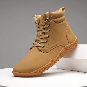 맨발 신발 성인 크로스 트레이너 와이드 발가락 상자 남성용 와이드 미니멀리스트 제로 드롭 솔 캐주얼 뜨개질 워킹 스니커즈 대형