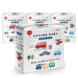 쿠잉 베러 놀라운 팬티형 기저귀 점보형(XXL) 20매 4팩 (15kg ~ 19kg)