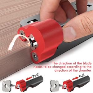 2025 새로운 뜨거운 목공 가장자리 트리밍 나이프 코너 수동 플레너 블레이드 핸드 툴 목재 디버링 모따기 필렛 스크레이퍼