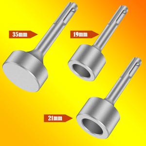 19/21/35mm SDS PLUS 접지 로드 드라이버 헤비 듀티 단조 강철 드릴 비트 드라이버 로터리 해머 드릴용 접지 스테이크 접지 로드