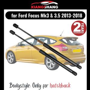 포드 포커스 Mk3 & 3.5 해치백 2011-2019용 리어 테일게이트 댐퍼 2개 (스프링 포함) 트렁크 부트 가스 스트럿 리프트 서포트