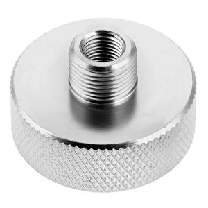 두 개의 OD 연결을위한 1pc 캠핑 가스 탱크 어댑터 고품질 구리 알루미늄 합금 충전 밸브 링크 스토브 헤드 조인트