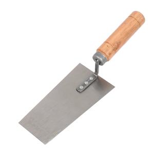13/15/16cm 시멘트 플로트 마진 흙손 나무 손잡이가있는 스테인레스 스틸 퍼티 나이프 콘크리트 흙손 벽 주걱 핸드 툴