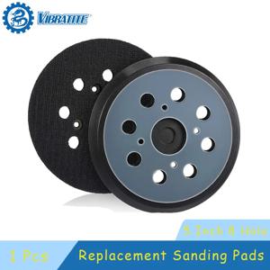 5 인치 8 홀 교체 샌딩 패드 1 Pcs 범용 후크 및 루프 샌더 패드 Ryobi 용 궤도 백킹 플레이트 030157001018