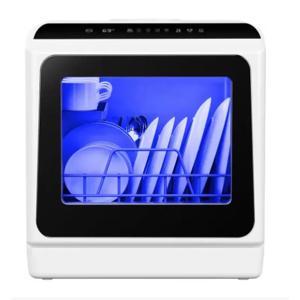 미니 휴대용 식기세척기 조리대 소형 식기세척기, 5L 물탱크 내장 데스크탑 소형 식기세척기 GN781TB