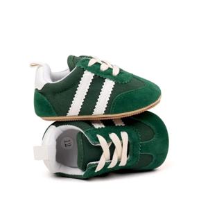 First Walkers 캐주얼 신생아 캔버스 키즈 운동화 아기 소년 고무 부드러운 단독 유아용 침대 신발