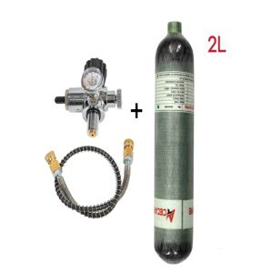 ACECARE 2L CE 탄소 섬유 실린더 4500Psi 300Bar 30Mpa HPA 공기 탱크 충전 채우기 스테이션 조절기 밸브 Scba 다이빙 M18*1.5