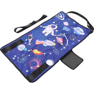 어린이를위한 휴대용 풋 페달 여행 침대 비행기 좌석 확장기 해먹 유아 패브릭 베이비