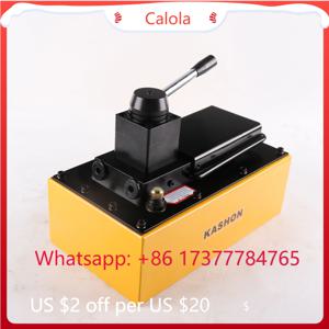 복동식 유압식 에어 풋 펌프 10000PSI(4500ml)