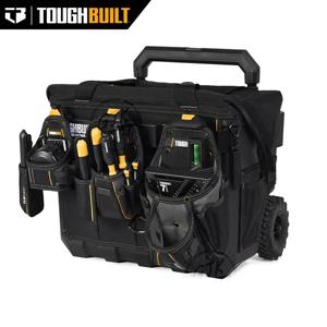 TB-CT-61-22 TOUGHBUILT XX-Large 롤링 대규모 입 가방 다기능 방수 푸시-풀 툴킷