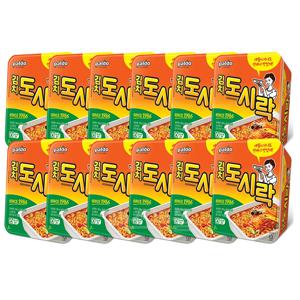 팔도 김치 도시락 86g 12개