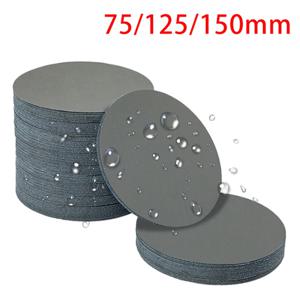 75/125/150mm 범용 건식 및 습식 샌딩 디스크 종이 금속 광택 목공 도구 연마 액세서리 연마 디스크