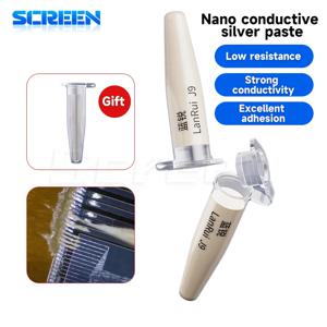 LANRUI J9 나노 전도성 실버 페이스트 IPhone Android 라인 케이블 용 저저항 녹색 화면/노란색 화면 수리 도구