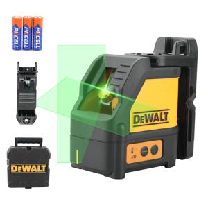 DEWALT DW088CG LaserLevel 케이스 포함30m 셀프 레벨링 크로스 라인 녹색 크로스 라인 레이저 수평 수직 레이저 레벨 2 라인