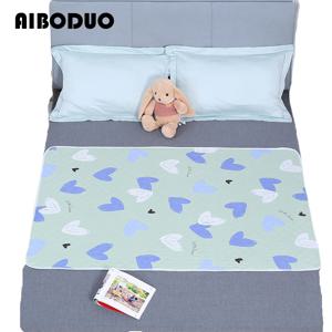 기저귀 패드 방수 세탁 가능한 면 통기성 대형 기저귀 케어 매트리스