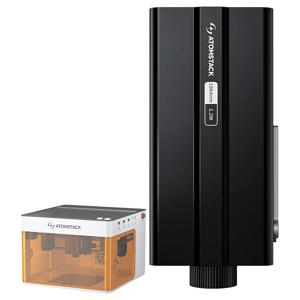 Atomstack P1 1.2W 적외선 레이저 모듈 P1 조각 기계 1064nm 0.03mm 강철 금은 ABS 용 정밀 조각