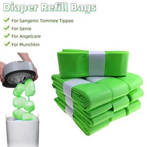 Tommee Tippee용 향기로운 기저귀 리필 백, Genie용 기저귀 처리 백, Munchkin용 Angelcare용 기저귀통 리필