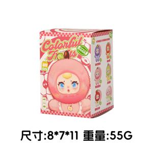 노미 V3 대체품 2025MM 캔디 프루티 플러시 장난감 랜덤박스 크리에이티브 귀여운 데스크탑 장식 트렌디 비닐 페이스 수집품