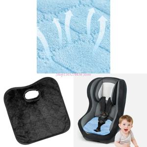 편안하고 안전한 카시트 매트 유아용 자동차 안전 좌석 어린이를위한 쿠션 패드 공간 절약형 접이식 유모차 패드