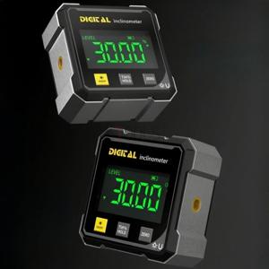 가정용 양면 레이저 경사계 다기능 4면 자기 흡수 각도 레벨 작은 경사 측정 도구