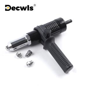 육각 샤프트가 있는 빠르고 쉬운 리벳 풀링 드릴 비트 어댑터 전문 리벳 건 어댑터, 2.4/3.2/4.0/4.8mm, 무선 리벳 건 도구