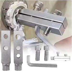 전문가용 철제 부러진 볼트 추출기 - 수도꼭지 앵글 밸브 제거 도구 (4/6포인트 손상된 나사용) 배관공 수리 키트