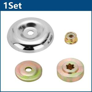 1 세트 잔디 깎는 기계 잔디 트리머 헤드 어댑터 너트 고정 키트 정원 도구 부품 용 잔디 깎는 기계 블레이드