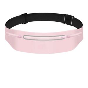 방수 스포츠 패니 팩 조정 가능한 솔리드 컬러 러닝 허리 벨트 가방 멀티 포켓 대용량 야외 스포츠 전화 주머니