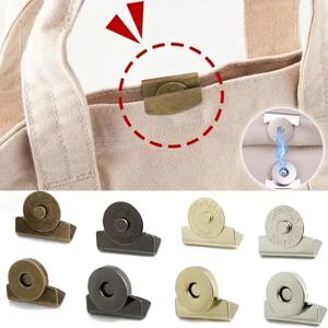 1/10 쌍 마그네틱 스냅 패스너 걸쇠 버튼 핸드백 지갑 지갑 클로저 스냅 걸쇠 DIY 공예 가방 부품 액세서리