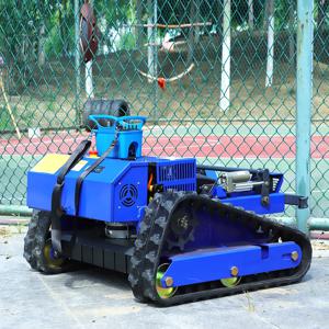 맞춤형 소형 로봇 잔디깎이 절단 폭 500mm 원격 제어 크롤러 잔디 깎는 기계