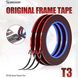 MECHANIC T3 3mm 가장자리 스크린 프레임 접착제 아이폰 태블릿 컴퓨터 전기 제품 수리 녹색 폼 양면 테이프