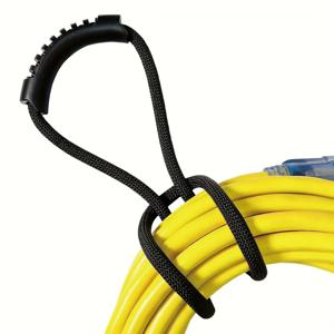 손잡이가 있는 다용도 보관 스트랩 1개 - 호스, 코드에 이상적인 정리함 - 다목적 주택, 차고, 보트, RV 액세서리