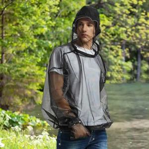 모기 방지 의류 캠핑 어드벤처 재킷 여름 낚시 통기성 모자 네트 세트 장갑 포함 야외 여행 용품