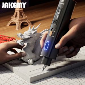 Jakemy JM-Y10 PRO 초음파 커팅 나이프 과열 보호 DIY 전기 커팅 조각 연마 도구 모델 보드에 적합