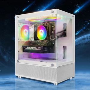 게이밍 PC 컴퓨터 데스크탑, AMD Athlon 3000G 3.5G, Radeon RX 580 16G GDDR5, 16G DDR4, 1T SSD, 600M WiFi, BT 5.0