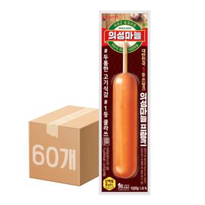 롯데푸드 의성마늘 프랑크 70g 60개