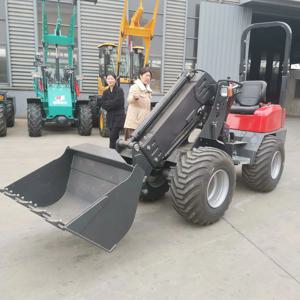 중국 브랜드 소형 로더 텔레스코픽 암 마이크로 휠 로더