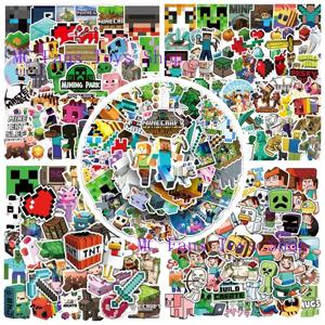 50개 마인크래프트 스티커 크리퍼 검 스티브 광부 엔더맨 전화기 노트북 여행가방 만화 방수 물컵 장식