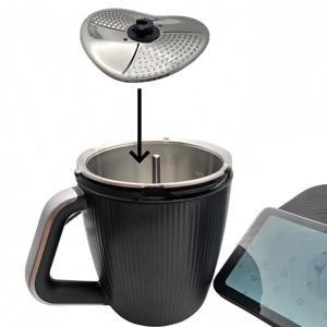 TM7 보호 커버 필러 커터, Thermomix TM6 TM5 TM7 야채 스테인레스 스틸, 주방 액세서리 용 블레이드 커버 부착물