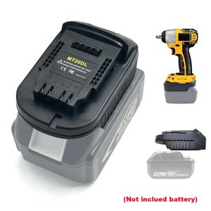 Makita 18V 리튬 이온 배터리 용 배터리 어댑터 MT20DL 변환기-Dewalt 18V/20V 리튬 이온 배터리 어댑터